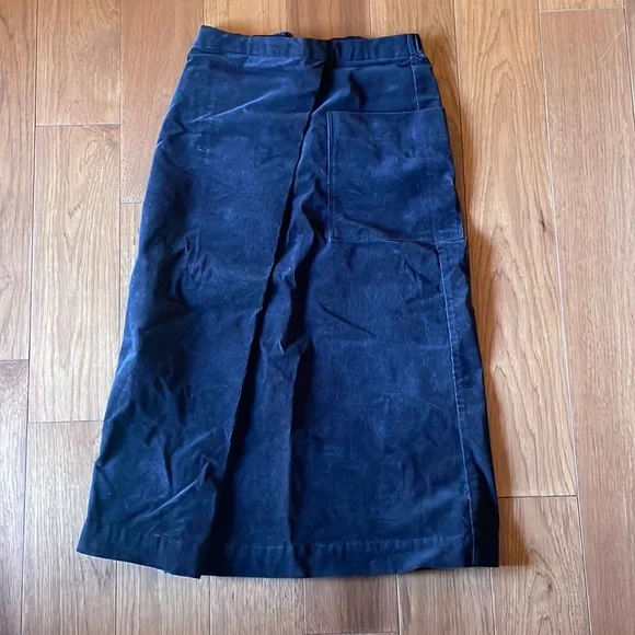 Muji Skirts Muji Brown Corduroy Skirt Size Xs Poshmark